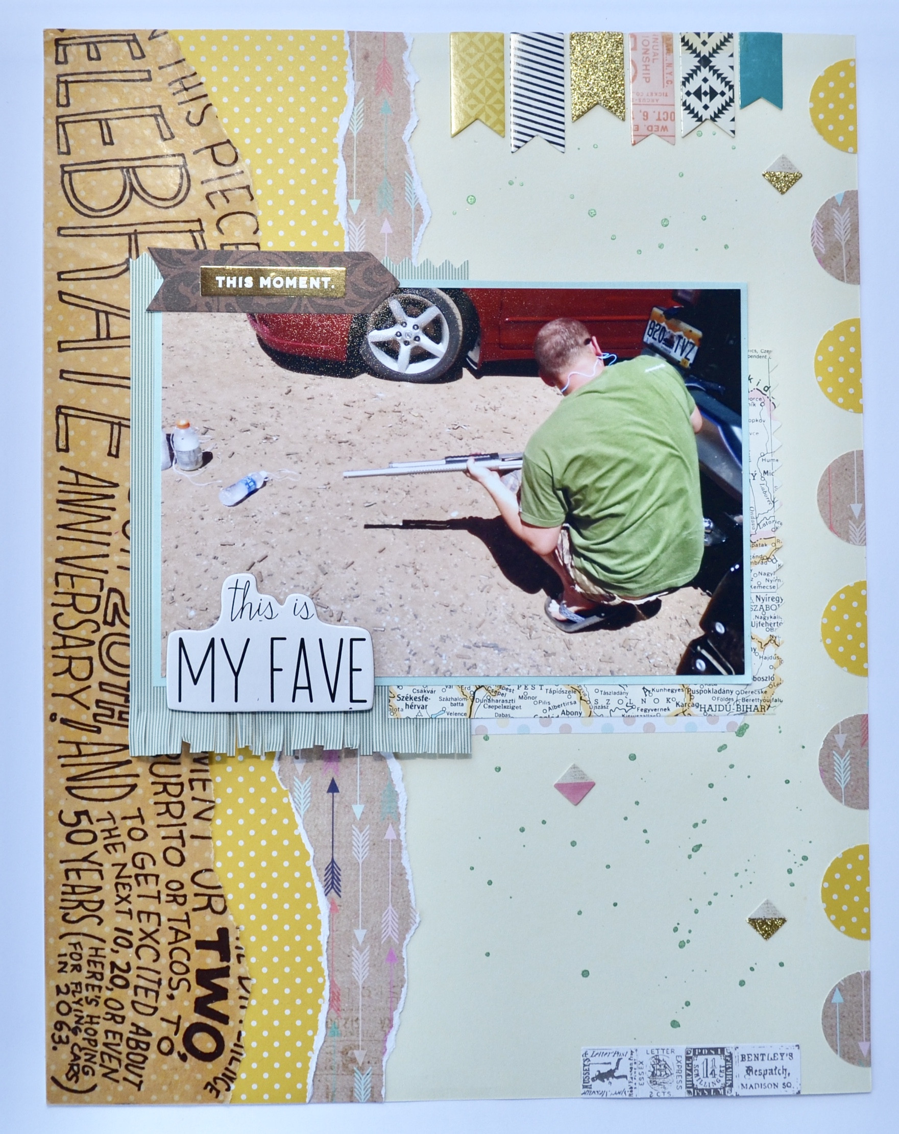 Scrapbooking Layout